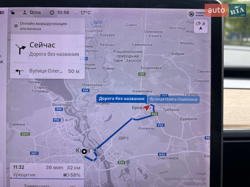 Седан Tesla Model 3 2018 в Броварах
