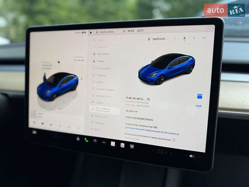 Седан Tesla Model 3 2022 в Киеве