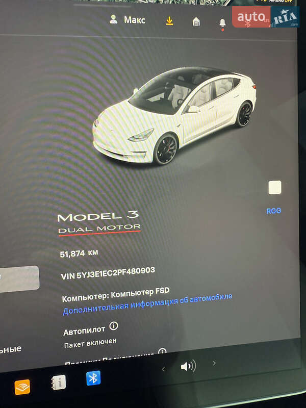 Седан Tesla Model 3 2023 в Днепре
