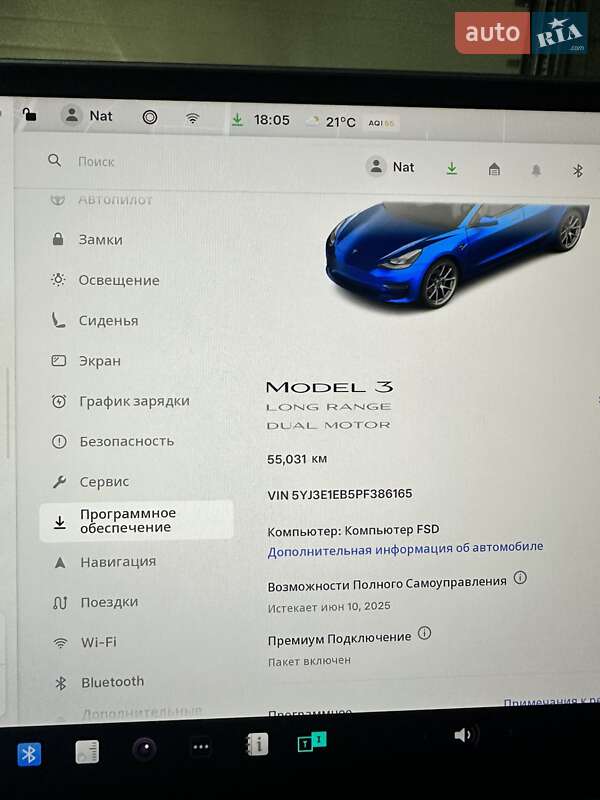 Седан Tesla Model 3 2022 в Одессе