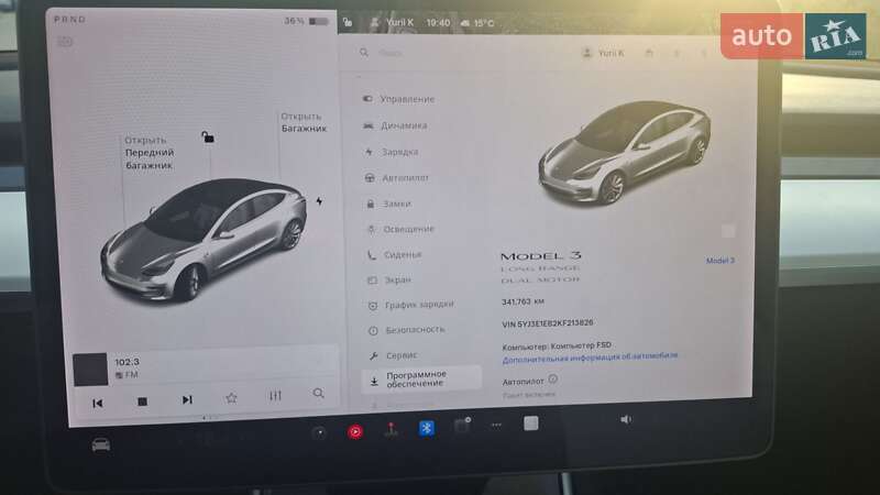 Седан Tesla Model 3 2019 в Полтаві