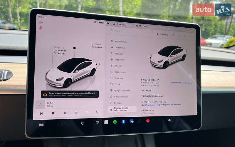 Седан Tesla Model 3 2022 в Львові