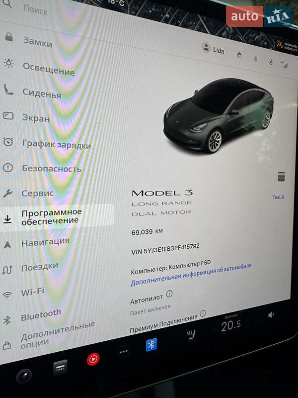 Седан Tesla Model 3 2022 в Трускавце