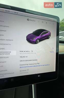 Седан Tesla Model 3 2019 в 
