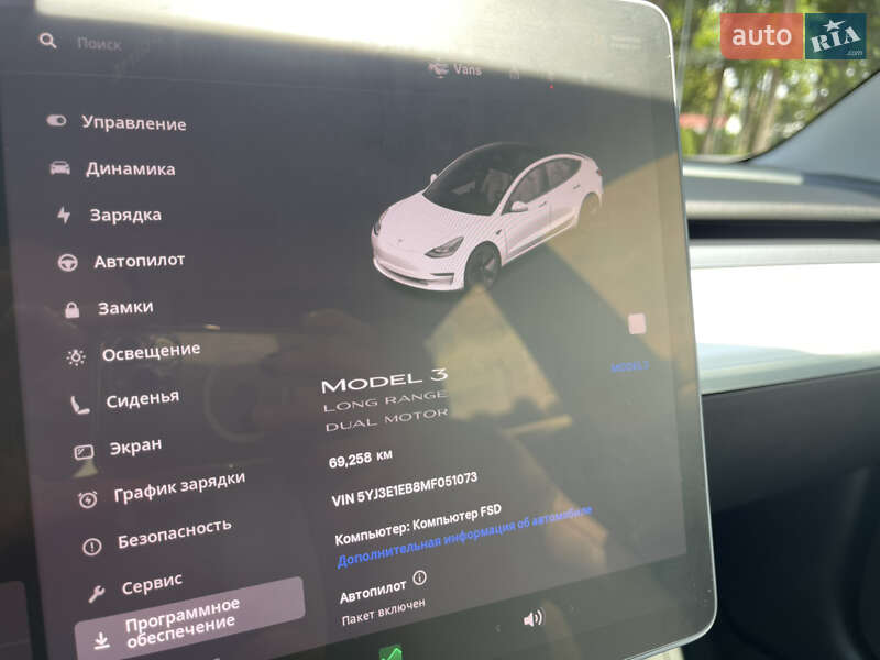 Седан Tesla Model 3 2021 в Харькове фото 3 Седан Tesla Model 3 2021 в Харькове