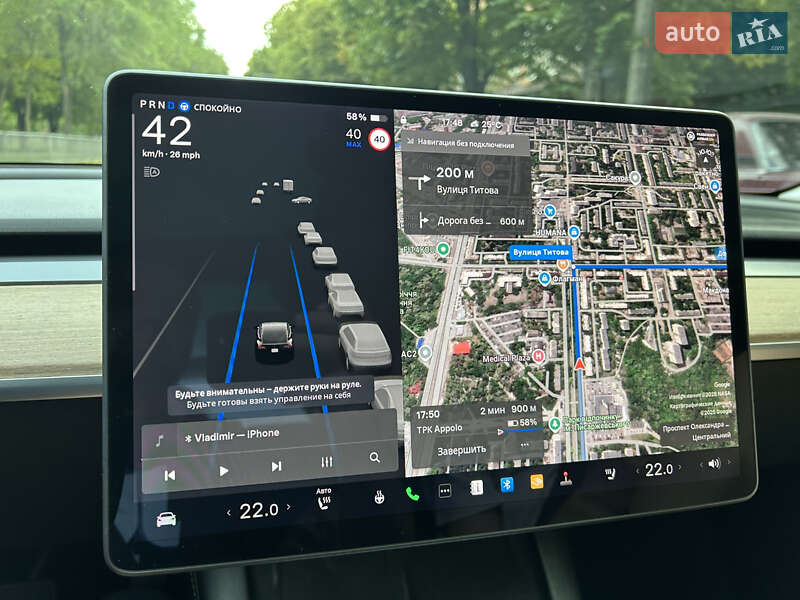 Седан Tesla Model 3 2021 в Дніпрі