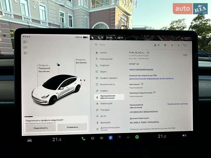 Седан Tesla Model 3 2021 в Одессе