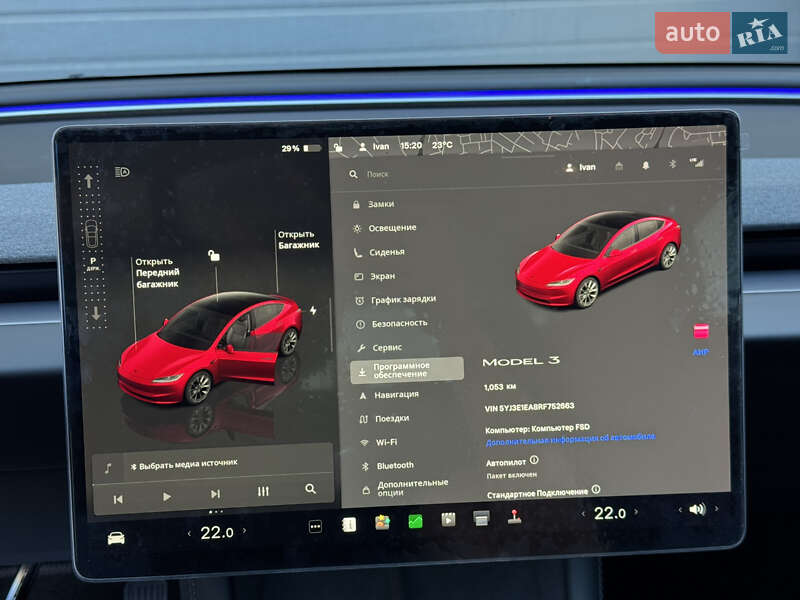 Седан Tesla Model 3 2024 в Виннице