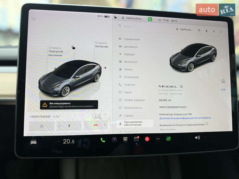 Седан Tesla Model 3 2022 в Одессе