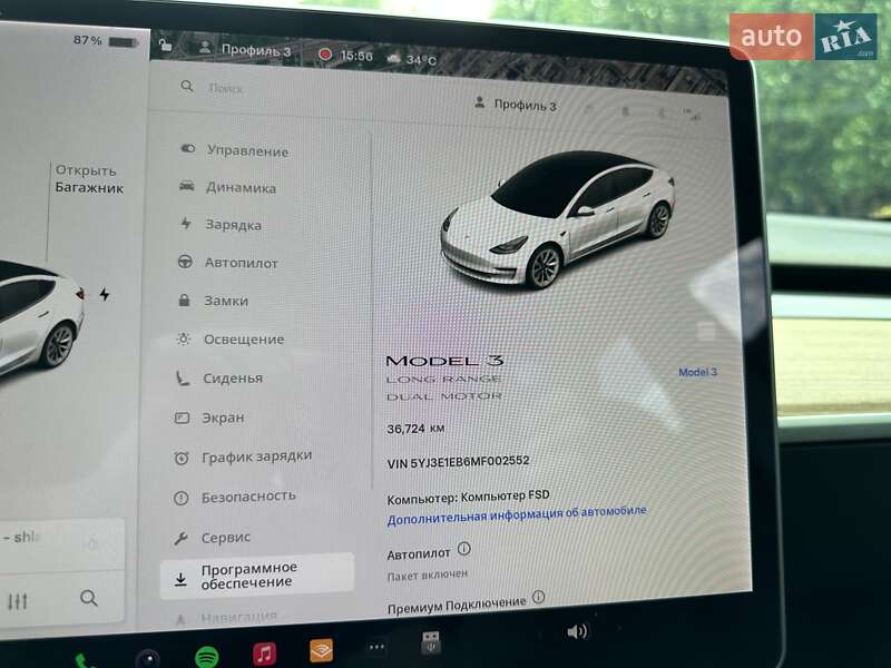 Седан Tesla Model 3 2021 в Каменском