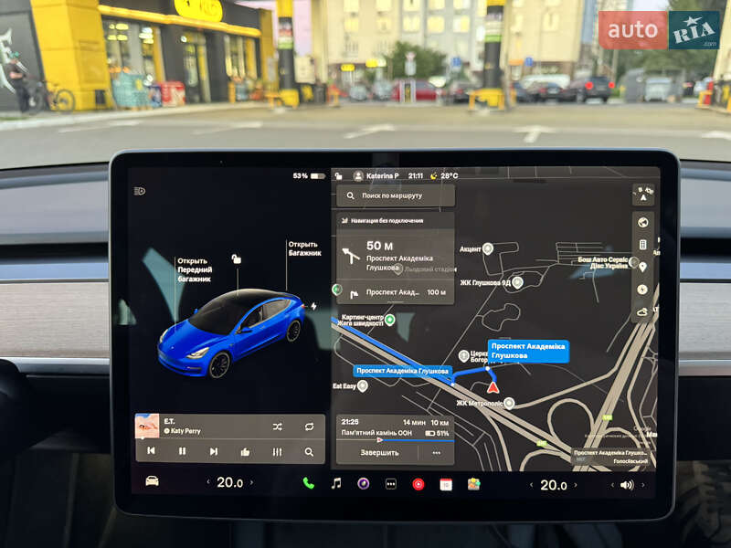 Седан Tesla Model 3 2021 в Києві