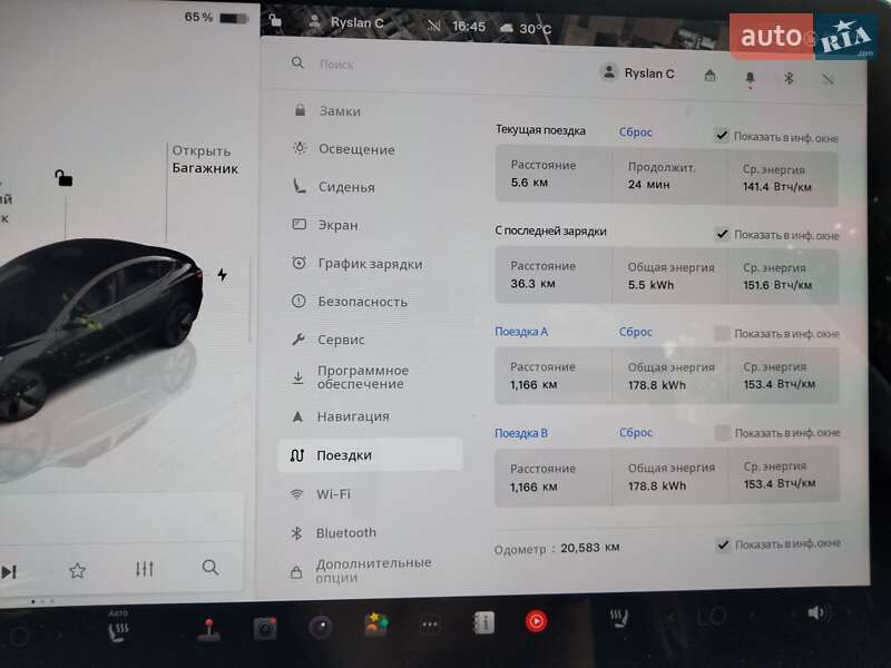 Седан Tesla Model 3 2023 в Белой Церкви