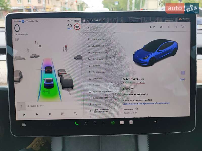 Седан Tesla Model 3 2023 в Киеве