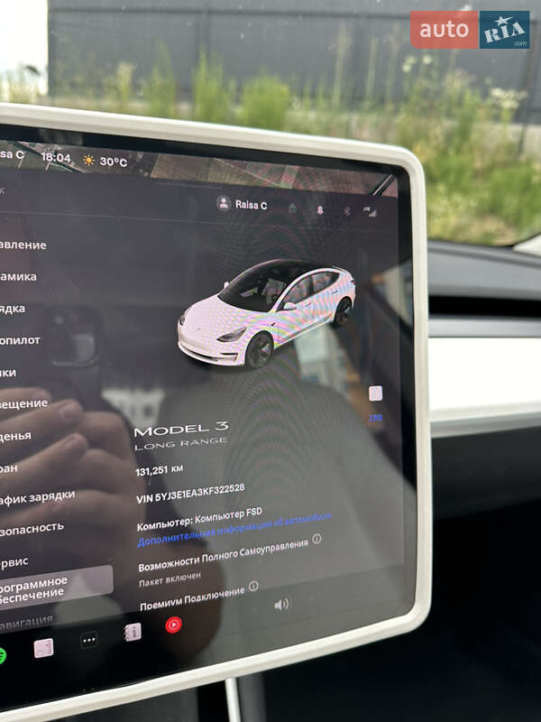 Седан Tesla Model 3 2019 в Виннице