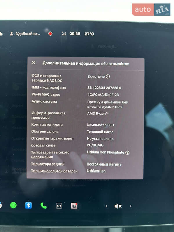 Седан Tesla Model 3 2022 в Луцьку