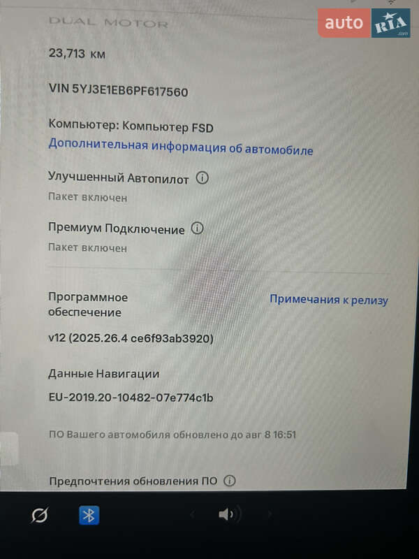 Седан Tesla Model 3 2023 в Одессе
