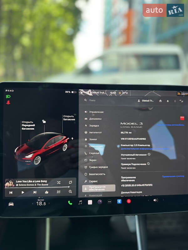 Седан Tesla Model 3 2018 в Чернигове