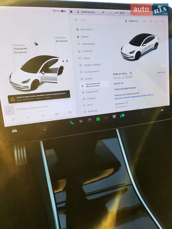Седан Tesla Model 3 2019 в Одессе