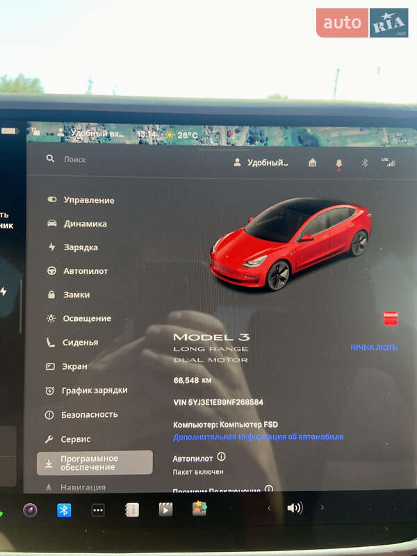 Седан Tesla Model 3 2022 в Виннице