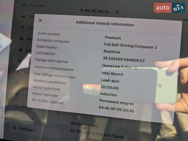 Седан Tesla Model 3 2019 в Полтаві