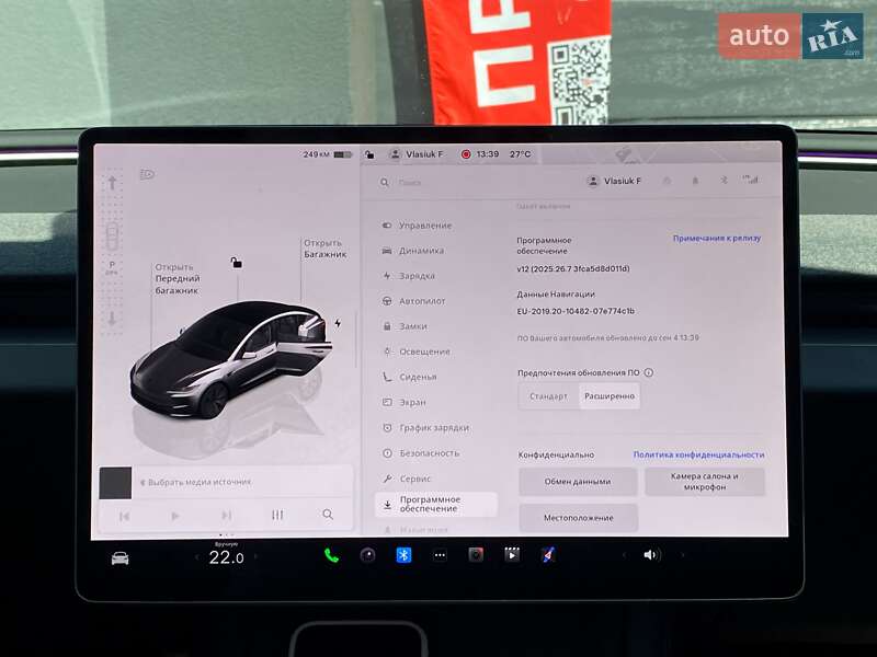 Седан Tesla Model 3 2024 в Киеве