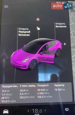 Седан Tesla Model 3 2021 в Хусте