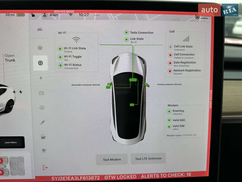 Седан Tesla Model 3 2019 в Луцке