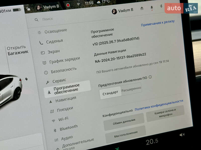 Седан Tesla Model 3 2021 в Виннице
