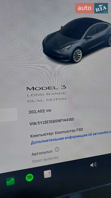 Седан Tesla Model 3 2022 в Рівному