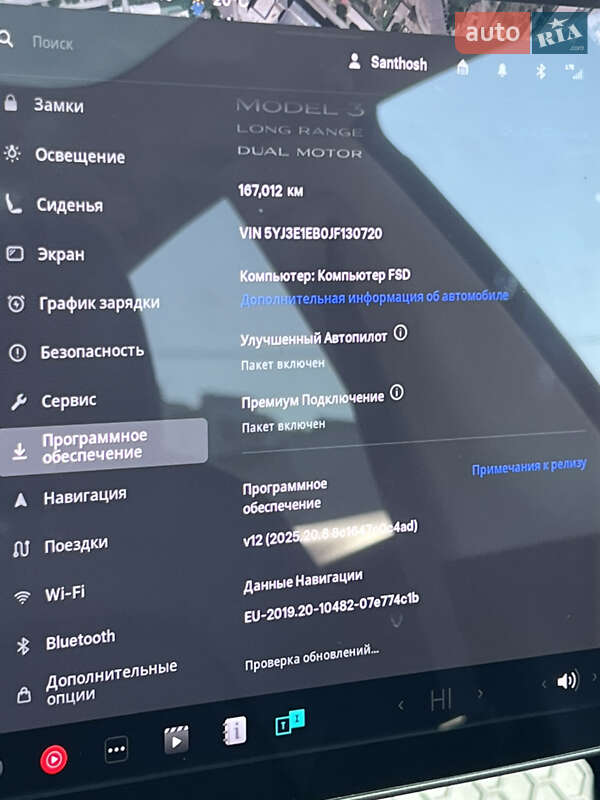 Седан Tesla Model 3 2018 в Одесі
