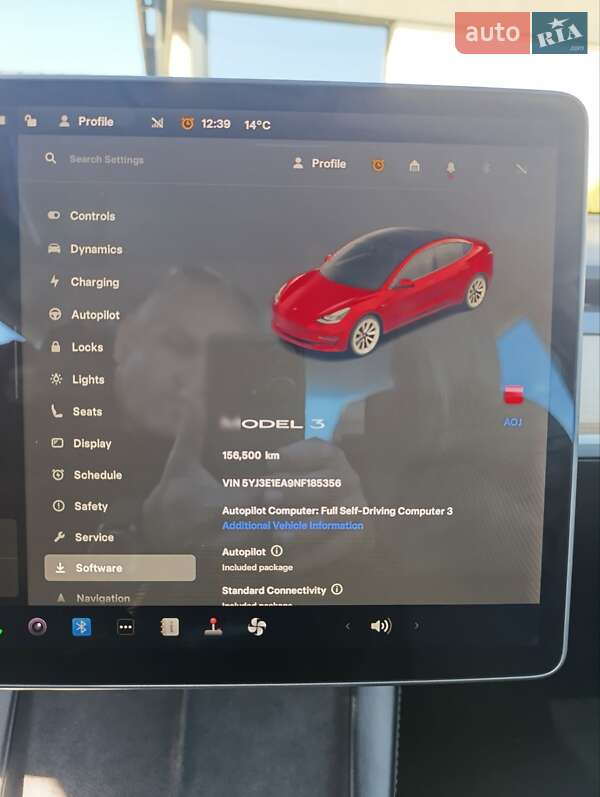 Седан Tesla Model 3 2022 в Стрию