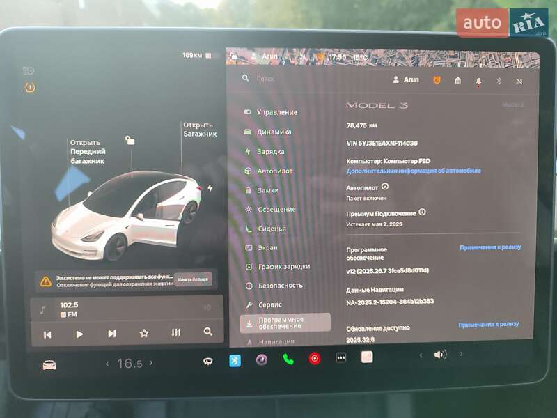 Седан Tesla Model 3 2021 в Киеве