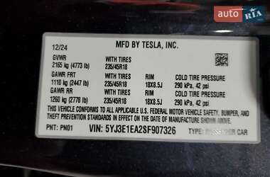 Седан Tesla Model 3 2024 в 