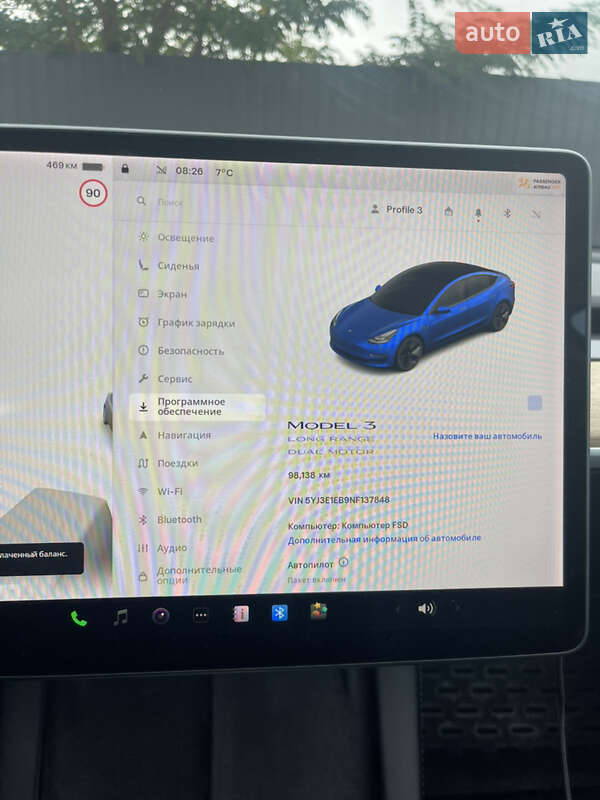 Седан Tesla Model 3 2021 в Києві
