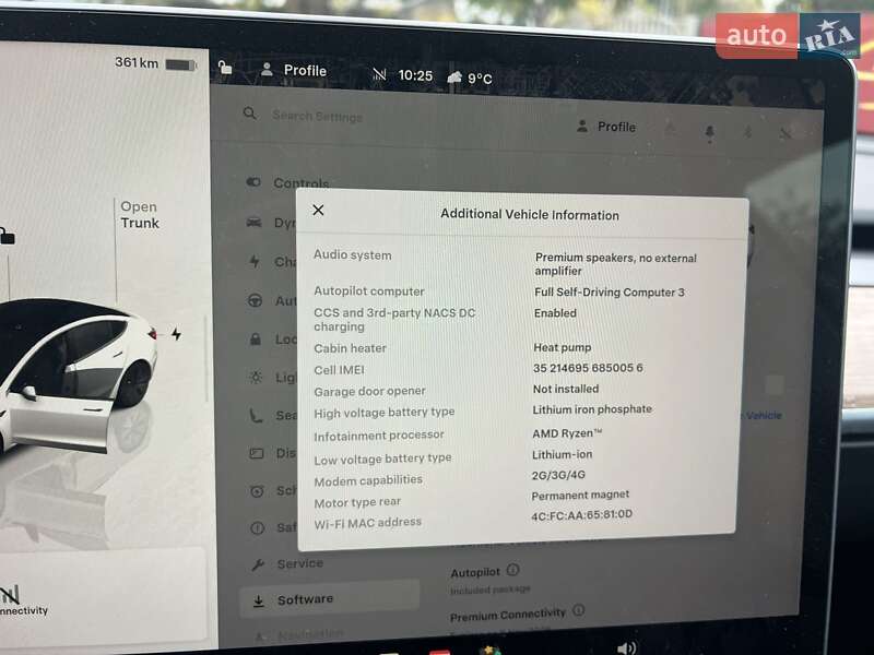 Седан Tesla Model 3 2022 в Києві