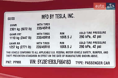 Седан Tesla Model 3 2020 в 