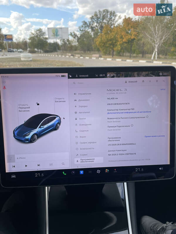 Седан Tesla Model 3 2018 в Запоріжжі