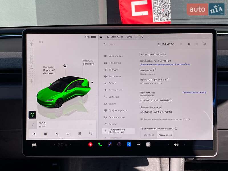 Седан Tesla Model 3 2025 в Киеве фото 22 Седан Tesla Model 3 2025 в Киеве