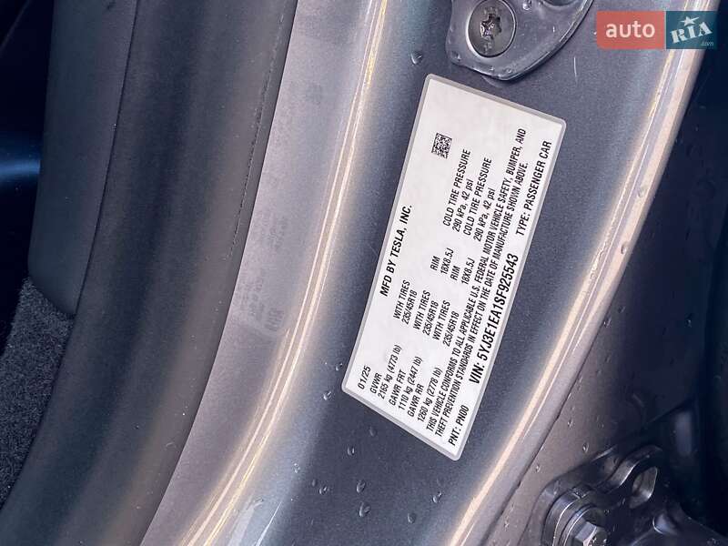 Седан Tesla Model 3 2025 в Киеве фото 25 Седан Tesla Model 3 2025 в Киеве