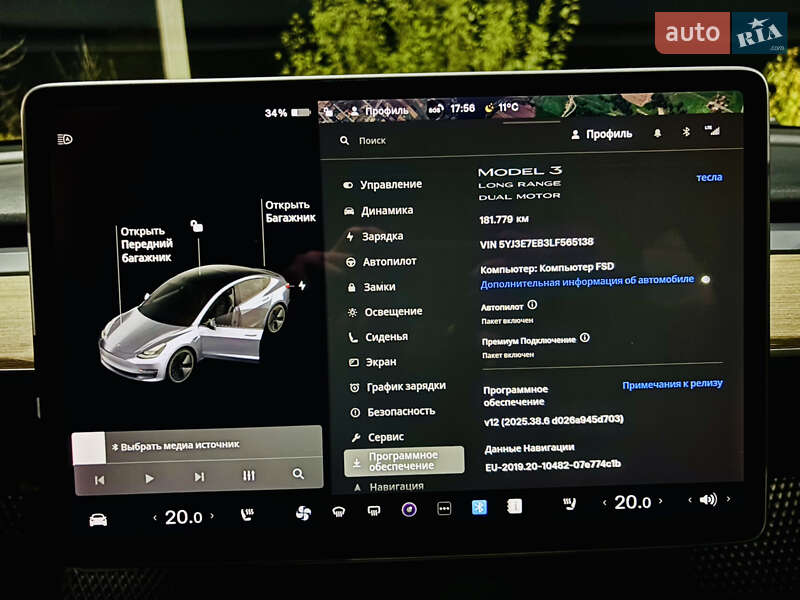 Седан Tesla Model 3 2019 в Чернівцях