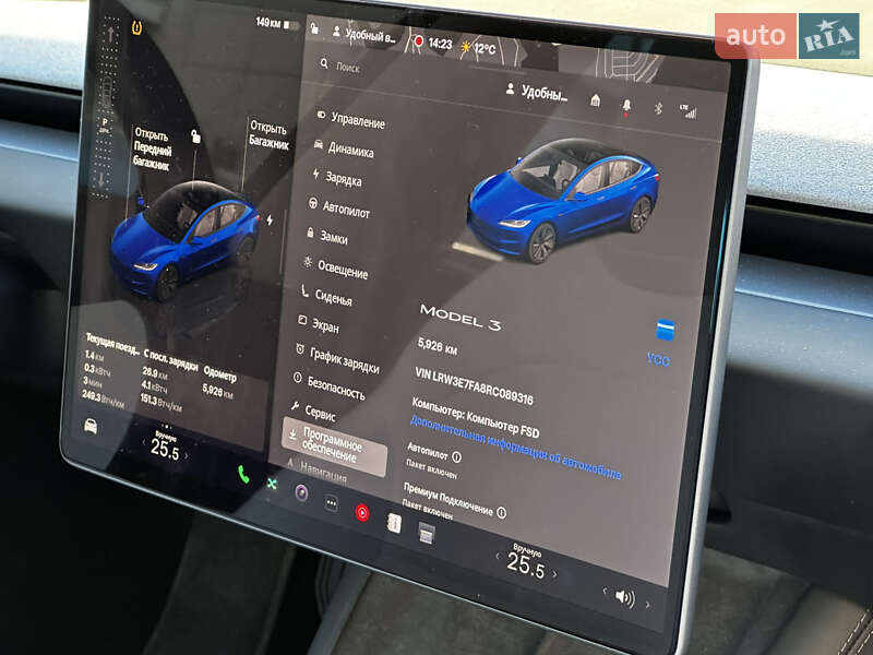 Седан Tesla Model 3 2024 в Черноморске фото 9 Седан Tesla Model 3 2024 в Черноморске