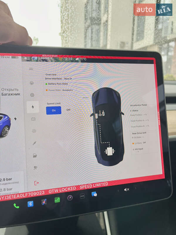 Седан Tesla Model 3 2020 в Івано-Франківську