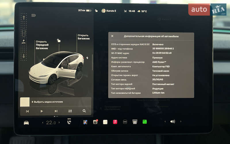Седан Tesla Model 3 2024 в Мукачевому фото 15 Седан Tesla Model 3 2024 в Мукачевому