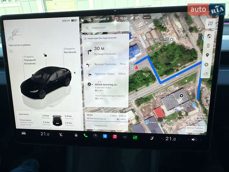 Седан Tesla Model 3 2024 в Днепре