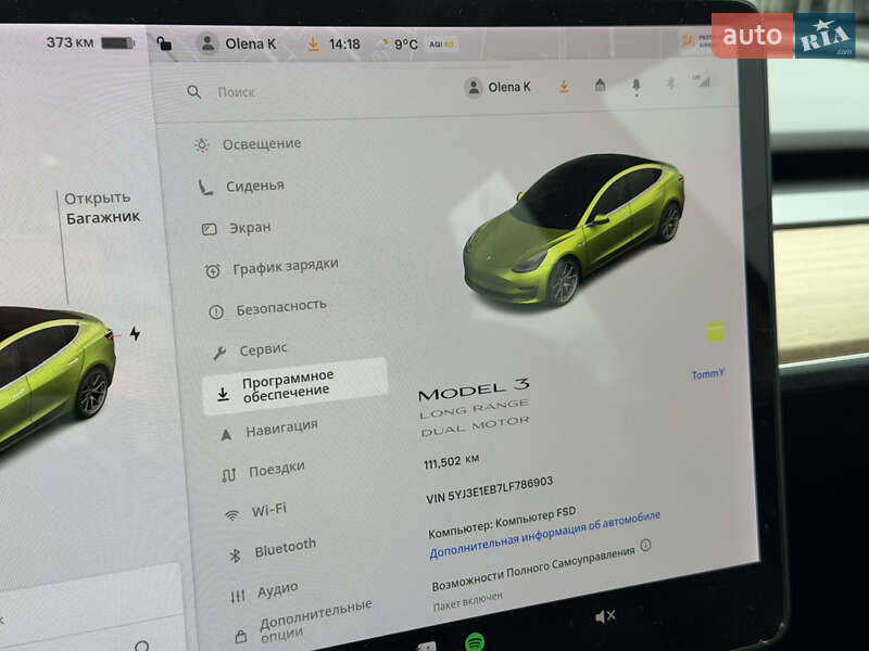 Седан Tesla Model 3 2020 в Києві фото 17 Седан Tesla Model 3 2020 в Києві