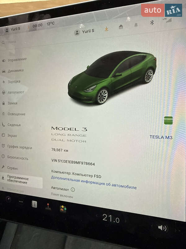 Седан Tesla Model 3 2021 в Ужгороде фото 22 Седан Tesla Model 3 2021 в Ужгороде
