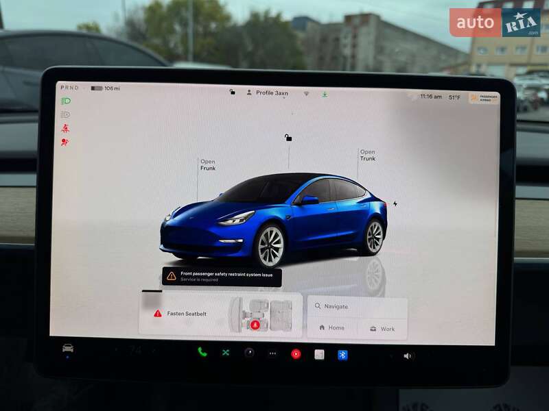 Седан Tesla Model 3 2022 в Луцке