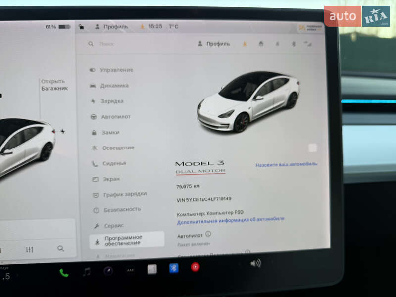 Седан Tesla Model 3 2020 в Ивано-Франковске