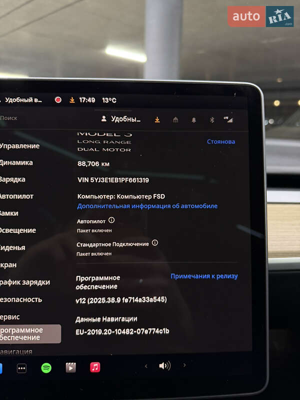 Седан Tesla Model 3 2023 в Одессе