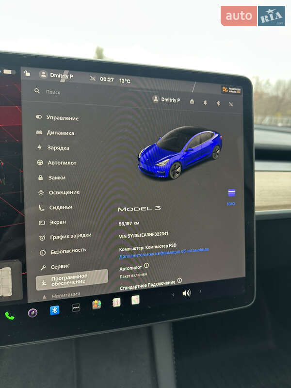 Седан Tesla Model 3 2022 в Дніпрі